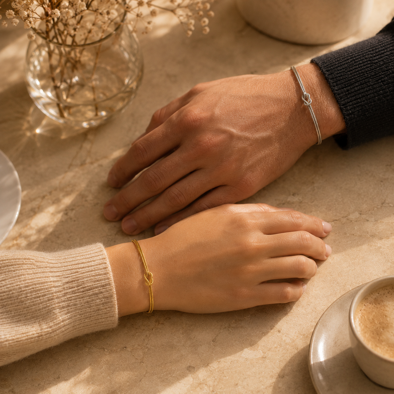 Nodo Eterno™ | Il bracciale che unisce due cuori