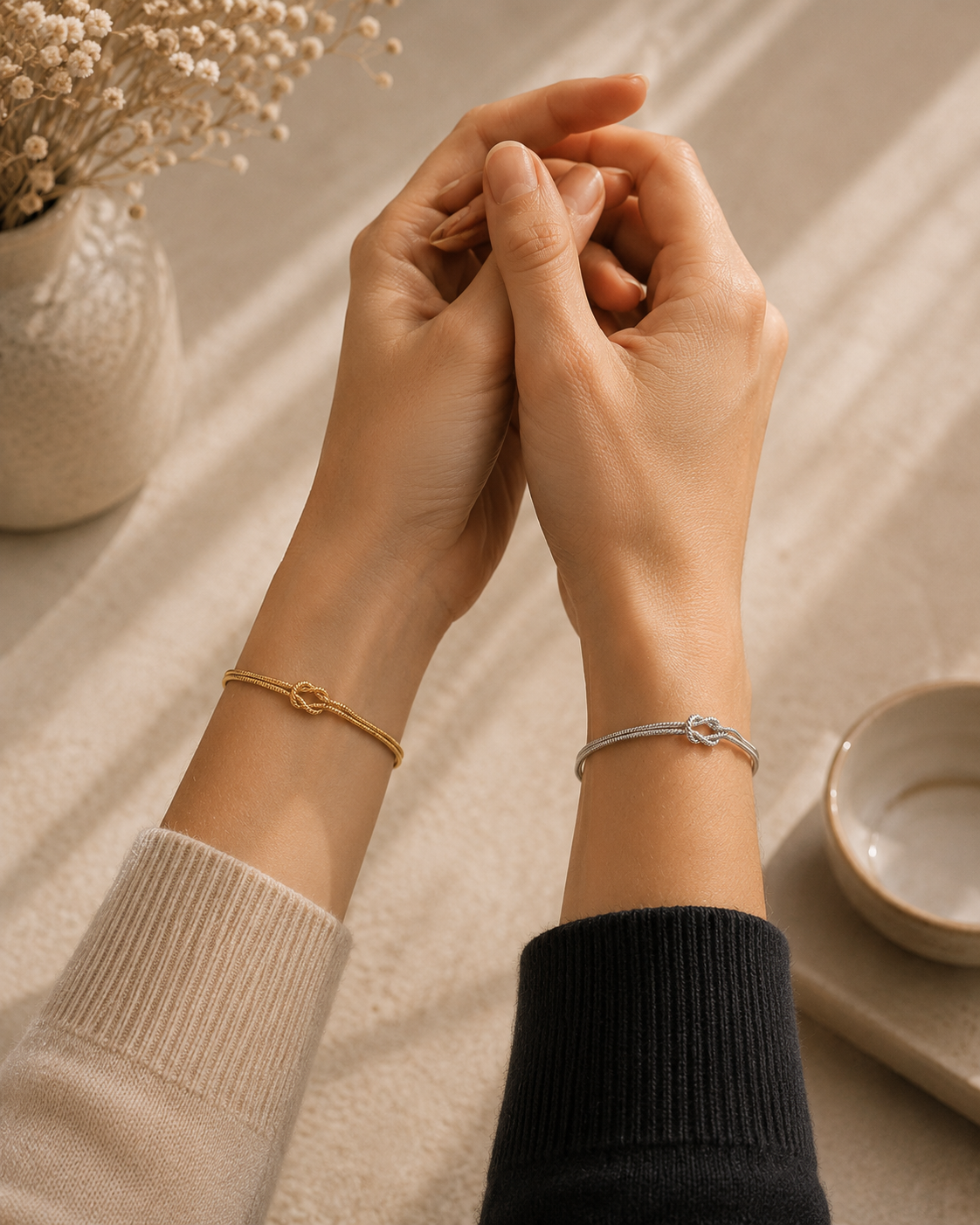 Nodo Eterno™ | Il bracciale che unisce due cuori